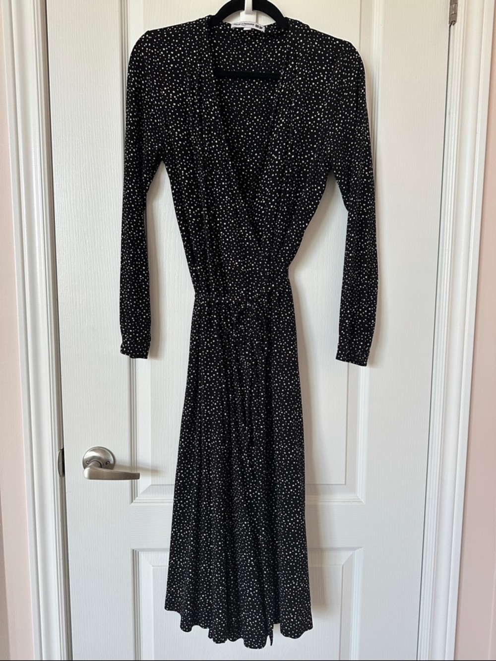 Long sleeve wrap dress (Uniqlo)